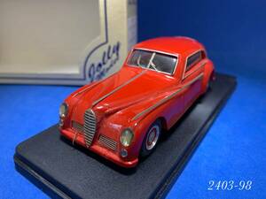 ◆◆絶版 1/43◆◆ Jolly Model AlfaRomeo アルファロメオ 6C2500 frecciadoro 1949 ＜2403-98＞