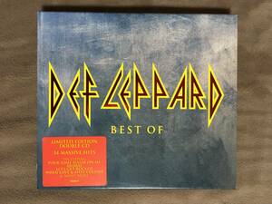 【 送料無料！・希少な2枚組の輸入盤良品商品です！】★デフ・レパード ベスト盤◇DEF LEPPARD BEST OF◇MADE IN EU./合計全34曲収録★