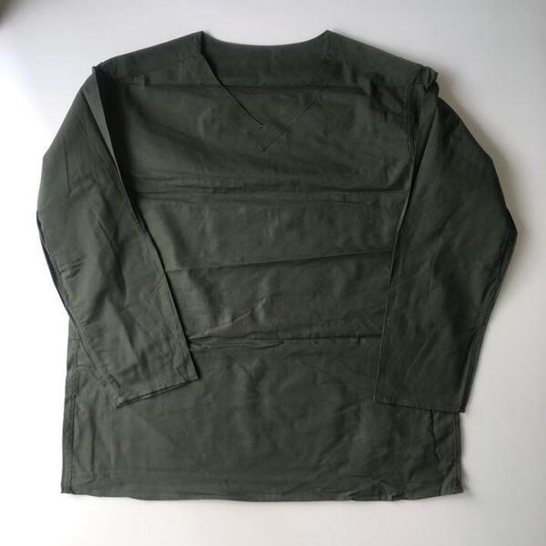 ロシア軍 スリーピングシャツ 54(薄手)オリーブ系 デッドストック
