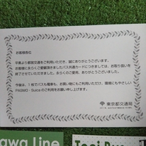 東京都交通局 ポストカード 4枚セット 未使用品 送料込み_画像2