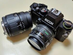 【送料込み】RICOH XR500 MFカメラ レンズ2本