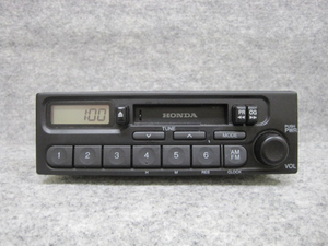 ホンダ 純正 カセット テープ ラジオ オーディオ デッキ 39100-S2K-0030 PH-1617G-A AM FM 1DIN 0002086