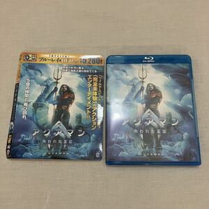新品 アクアマン 失われた王国 ブルーレイ Blu-ray bluray DVD 2枚 セット えいが