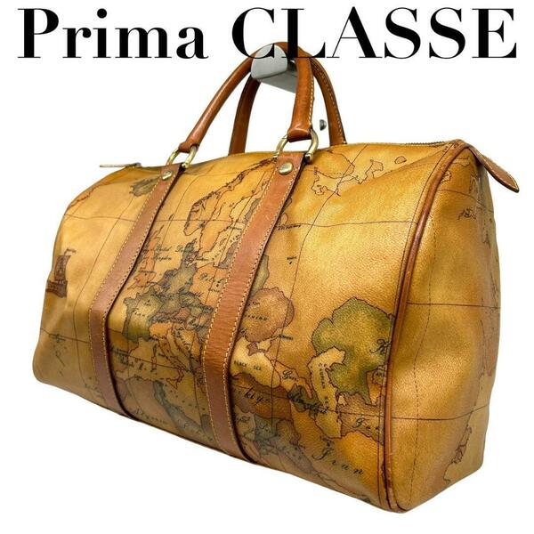PRIMA CLASSE プリマクラッセ　s54 ボストンバッグ　総柄　PVC