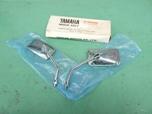 XJ400D XJ550 XJ650SP XJ750E Yamaha original mirror sound . Mark entering 10mm left right set RZ250 RZ350 GX250 GX400 RD250 RD400 SR500 that time thing new goods 