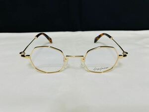 Yohji Yamamoto ヨウジ ヤマモト 山本耀司 眼鏡フレーム YY1308 004 伊達眼鏡 人気フレーム 8角形 オクタゴン 未使用 美品