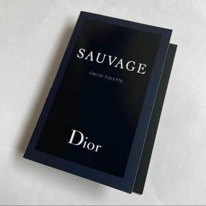 新品未使用 Christian Dior ディオールSAUVAGE ソヴァージュ ソバージュ オードゥトワレ 香水 サンプル
