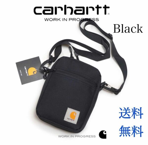 Carhartt カーハート　ショルダーバッグ　メンズ　レディース　ブラック