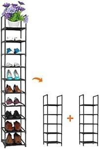  shoes rack 10 step shoes storage shoes shelves 10 pair shoe rack space-saving shoes box slim entranceway . shoes . efficiency storage shoes inserting assembly type 