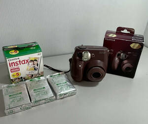 [ operation verification ending ]FUJIFILM instax mini7s film camera body /Fujifilm INSTAX Mini instant film 3 pack 