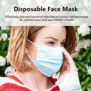 マスク 50枚入り 不織布マスク サージカルマスク 使い捨て 不織布 カラー 99%カット 大人用 普通サイズ ウイルス対策 防塵 花粉 A52
