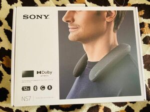 ソニー SONY ワイヤレスネックバンドスピーカー SRS-NS7 チャコールグレー