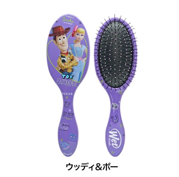 オリジナルディタングラー ピクサー シリーズ ウッディ&ボー ヘアブラシ パドルブラシ