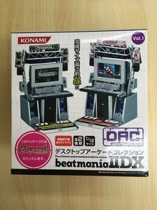 086-B-004/ unopened KONAMI desk top arcade collection beet mania beatmaniaⅡDX empress