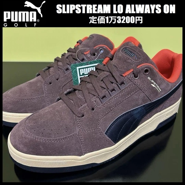 30.0cm ★定価1万3200円★新品 プーマ スリップストリーム ロウ オールウェイズ オン スニーカー スエード PUMA SLIPSTREAM 390122-02 ③