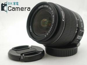 Canon EF-S 18-55ｍｍ F3.5-5.6 IS II キャップ付き キャノン 美品