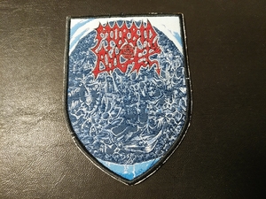 MORBID ANGEL embroidery patch badge black frame Altars of Madness / death obituary deicide cannibal corpse suffocation malevolent creation