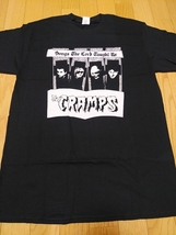 THE CRAMPS Ｔシャツ Songs the Lord Taught Us 黒M ザ・クランプス / sex pistols misfits damned Meteors Frenzy Batmobile Guana Batz_画像1