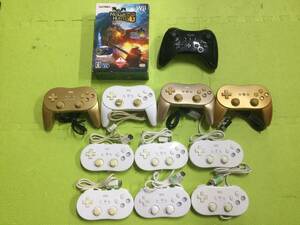 [GN5299/80/0] Junk *Wii for controller 11 piece *WiiU for controller 1 piece * total 12 piece * Proco n* Classic * nintendo * Nintendo *