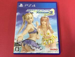 [F8907/60/0]PS4 soft *DEAD OR ALIVE Xtreme 3 Fortune*ba can s* Dead or Alive Extreme 3* PlayStation 4*Playstation4*