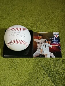 2023 World Baseball Classic MLB ドジャース 侍ジャパン 大谷翔平選手 直筆サインボール　WBC②