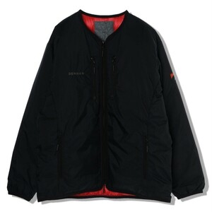 DENHAM x NANGA NGDH MOUNTAIN LINER 2.0 BLACK デンハム x ナンガ マウンテン ライナー ブラック Mサイズ PACK TEE ホワイト LM2枚