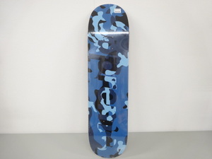 新品 未使用品 20AW Supreme シュプリーム CAMO LOGO SKATEBOARD カモ ロゴ デッキ スケートボード ブルーカモ 青 迷彩 スケボー