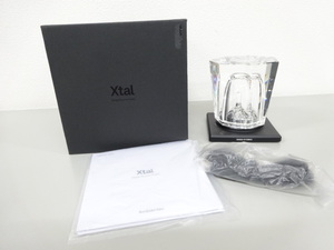 新品 未使用品 Xtal Ambientec アンビエンテック Design Ryuichi Kozeki クリスタル ライト ランプ XTL-01SLV 卓上 ランプ 照明