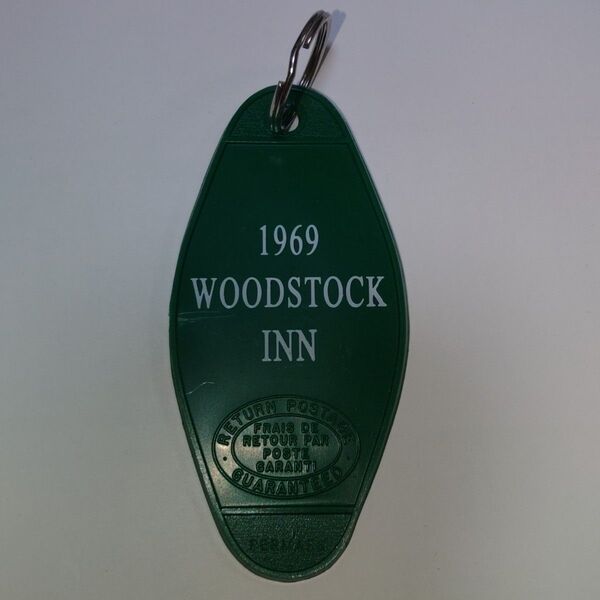 MOTELモーテルキーリングホルダー1969WOODSTOCKINNUSAアメリカングラフティ緑グリーンレプリカ復刻古き良き時雑貨