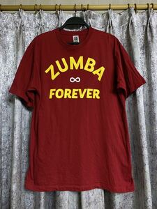 ZUMBA 正規品 ズンバ ウェア シャツ Tシャツ トップス ダンス dance エアロ ジム Forever 無限大 ループ レッスン ハワイ infinity ラテン