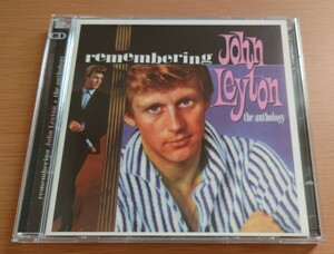 CD JOHN LEYTON ジョン・レイトン the anthology remembering 2CD 輸入盤 