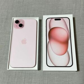 超美品 iPhone15 Plus 256GB ピンク SIMフリー