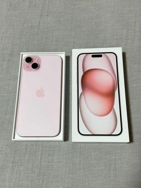 超美品 iPhone15 Plus 256GB ピンク SIMフリー