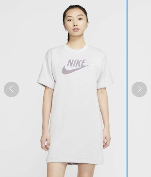 NIKE ナイキ ワンピース レディース ストリート ロゴ 半袖 S Tシャツ 半袖Tシャツ Tシャツワンピース