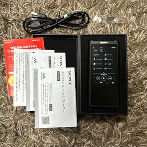 使用数回・ほぼ新品 SONY ウォークマン NW-ZX300 64GB ブラック