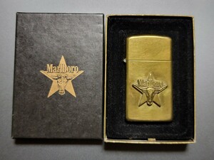 マルボロジッポ　ロングホーン　スリム　Marlboro zippo