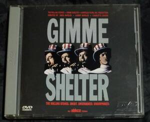 DVD/ ローリング・ストーンズ/ギミー・シェルター/　THE ROLLING STONES/ GIMME SHELTER/POBP-1006