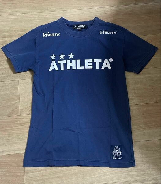 ATHLETA 半袖Tシャツ Sサイズ ブルー ネイビー