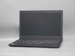 ★1円～ Lenovo ThinkPad L390■八世代Core i5 メモリ4GB SSD無し ジャンク K-379