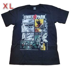 LINKINPARK(リンキンパーク) プリントTシャツ ブラック XLサイズ