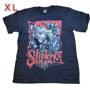Slipknot(スリップノット) プリントTシャツ ブラック XLサイズ