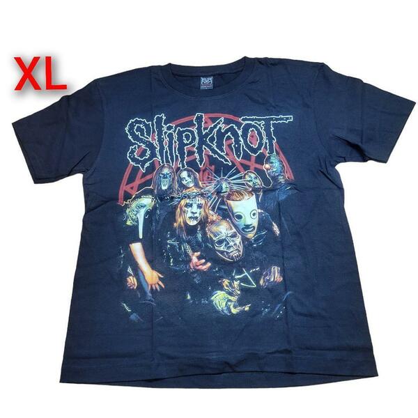 Slipknot(スリップノット) プリントTシャツ ブラック XLサイズ