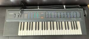 #11403 **CASIO Casio TONE BANK KEYBOARD CT-390 with legs power supply has confirmed operation not yet verification keyboard **[ secondhand goods ]