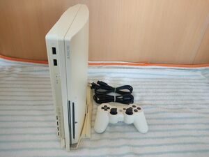 SONY PS3 CECH-2500A ホワイト 縦置きスタンド付