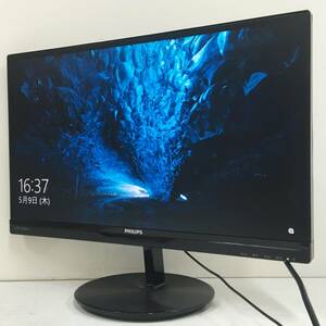 ☆【良品】PHILIPS 224E5E ワイド液晶モニター 21.5インチ フルHD（1920x1080）DVIx1/D-Subx1/HDMIx1 動作品