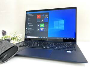 【13.3インチ】HP Elite Dragonfly HSN132C『第8世代 Core i5(8265U) 1.6GHz/RAM:8GB/NVMe SSD:256GB』FHD タッチパネル Win10 動作品