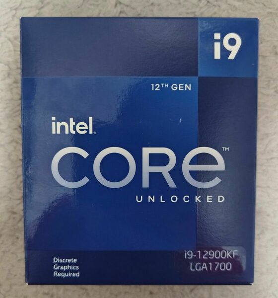 【即発送】intel cpu core i9 12900kf 【完全正常動作品】 BOX インテル