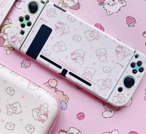 mikko 有機EL 分体式　Switch ケース カバー ムース ホワイト