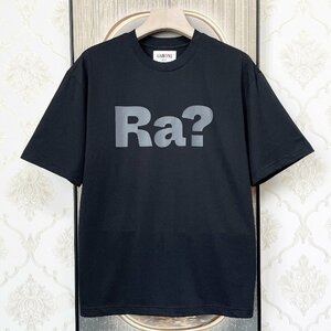 定番EU製＆定価2万◆UABONI*Paris*半袖Tシャツ*ユアボニ*パリ発◆コットン100％ 個性 薄手 通気 英字 スウェット シンプル 夏服 日常 XL/50