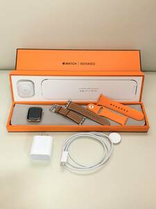  очень красивый товар с ящиком HERMES Apple часы 8 41mm GPS+Cellular MNJR3J/A:A2773 Apple Watch серии 8 Hermes первый период . settled 